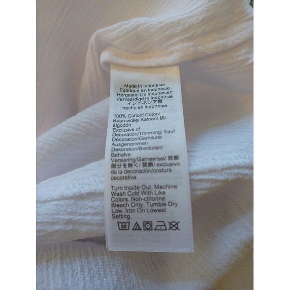 J. Crew NWT fringed swim coverup womens XS tassels boho preppy resort beach - Picture 6 of 9